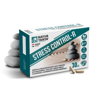 STRESS CONTROL-R kapszula - Stresszoldó adaptogén gyógynövények Natur Tanya®